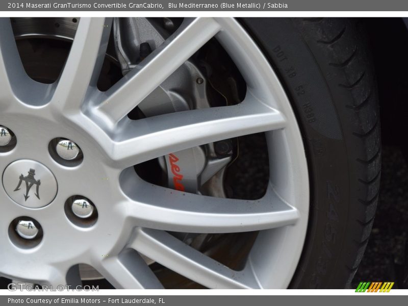 Blu Mediterraneo (Blue Metallic) / Sabbia 2014 Maserati GranTurismo Convertible GranCabrio
