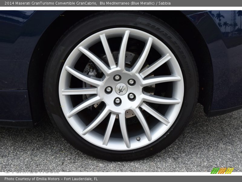  2014 GranTurismo Convertible GranCabrio Wheel