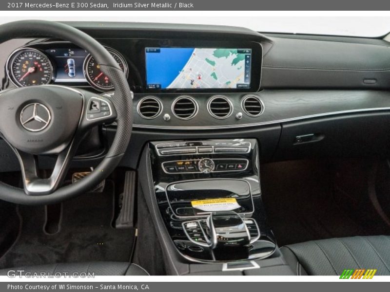 Iridium Silver Metallic / Black 2017 Mercedes-Benz E 300 Sedan