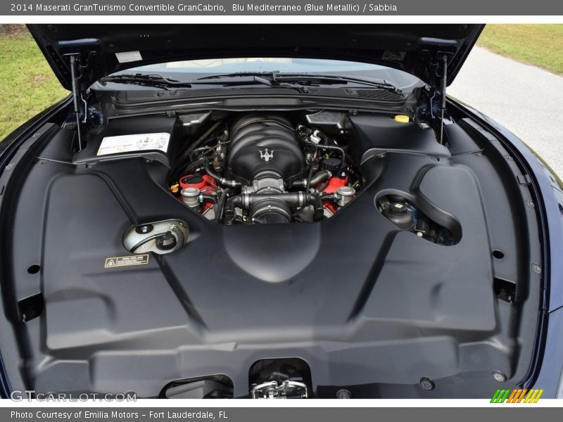  2014 GranTurismo Convertible GranCabrio Engine - 4.7 Liter DOHC 32-Valve VVT V8