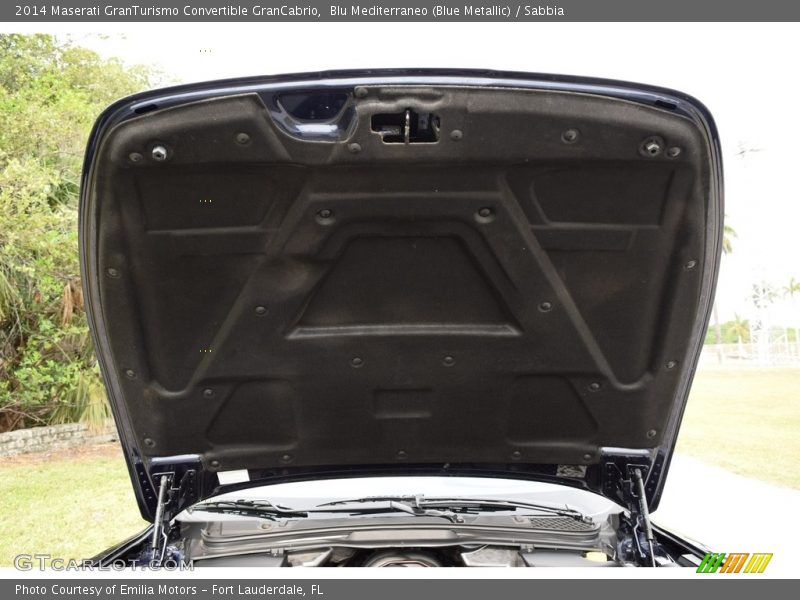Blu Mediterraneo (Blue Metallic) / Sabbia 2014 Maserati GranTurismo Convertible GranCabrio