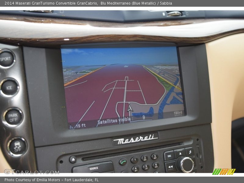 Navigation of 2014 GranTurismo Convertible GranCabrio