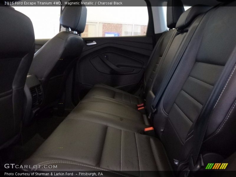 Magnetic Metallic / Charcoal Black 2016 Ford Escape Titanium 4WD
