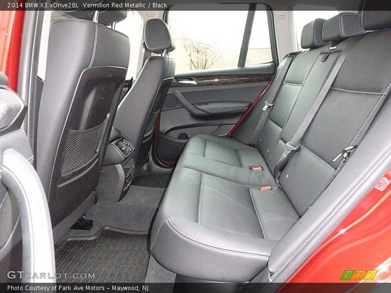Vermilion Red Metallic / Black 2014 BMW X3 xDrive28i
