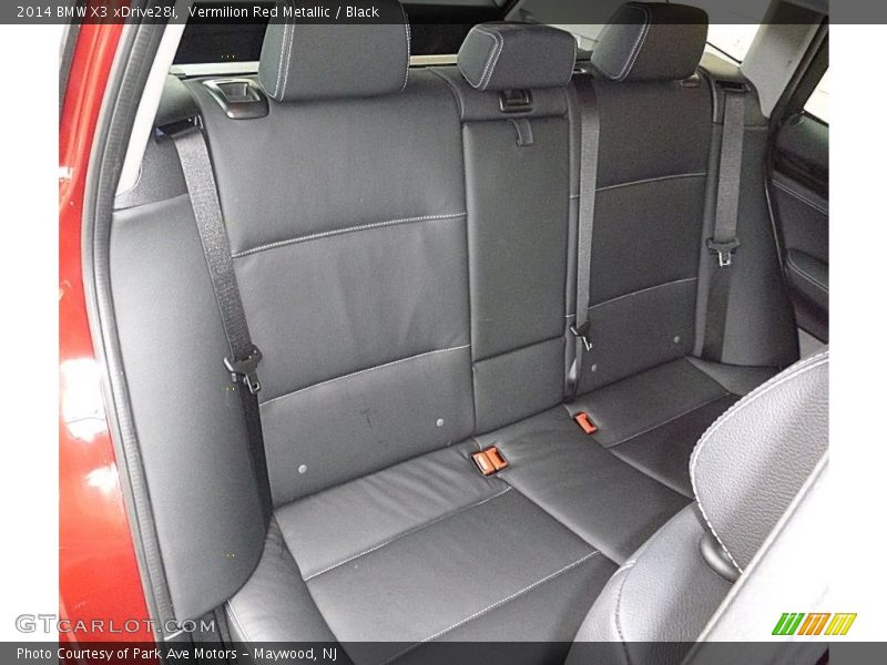 Vermilion Red Metallic / Black 2014 BMW X3 xDrive28i