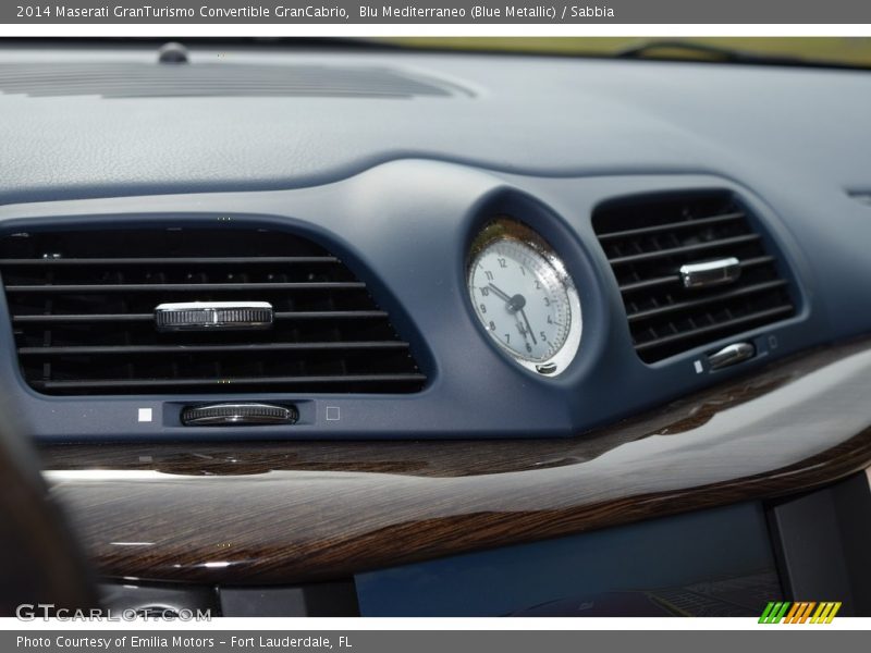 Blu Mediterraneo (Blue Metallic) / Sabbia 2014 Maserati GranTurismo Convertible GranCabrio