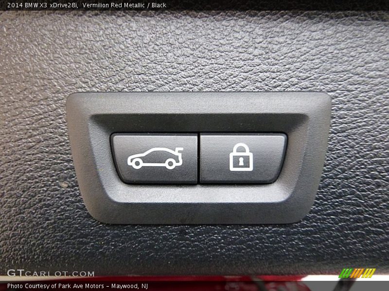 Vermilion Red Metallic / Black 2014 BMW X3 xDrive28i