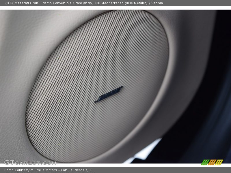 Blu Mediterraneo (Blue Metallic) / Sabbia 2014 Maserati GranTurismo Convertible GranCabrio