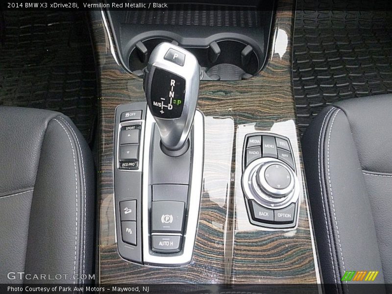 Vermilion Red Metallic / Black 2014 BMW X3 xDrive28i