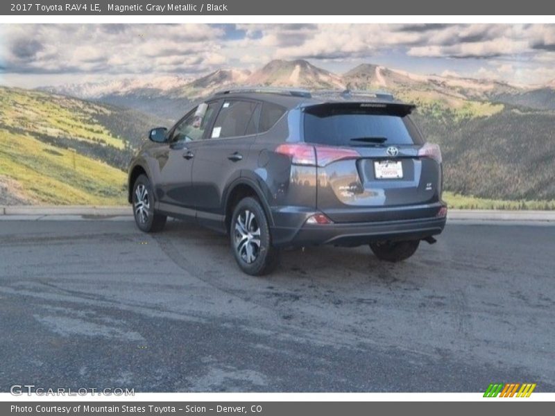 Magnetic Gray Metallic / Black 2017 Toyota RAV4 LE