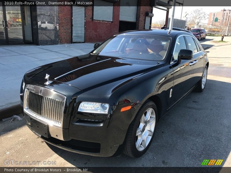 Diamond Black / Moccasin 2010 Rolls-Royce Ghost