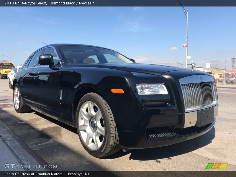Diamond Black / Moccasin 2010 Rolls-Royce Ghost