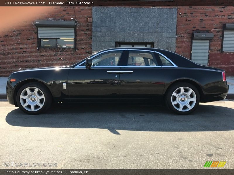 Diamond Black / Moccasin 2010 Rolls-Royce Ghost