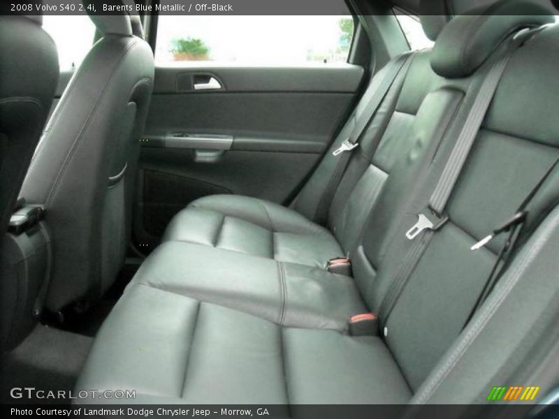 Barents Blue Metallic / Off-Black 2008 Volvo S40 2.4i