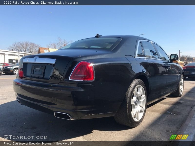 Diamond Black / Moccasin 2010 Rolls-Royce Ghost