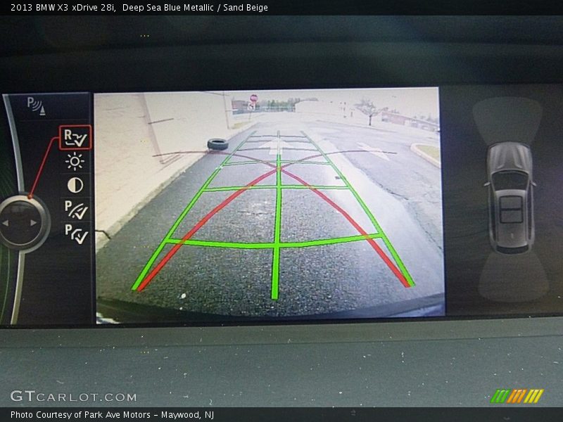 Deep Sea Blue Metallic / Sand Beige 2013 BMW X3 xDrive 28i