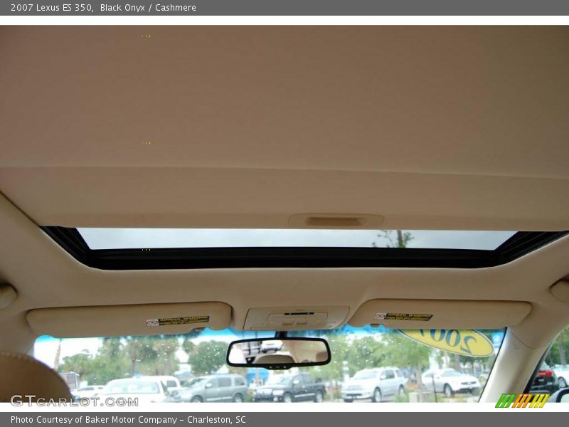 Black Onyx / Cashmere 2007 Lexus ES 350