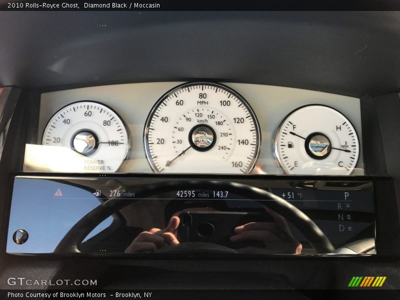 Diamond Black / Moccasin 2010 Rolls-Royce Ghost
