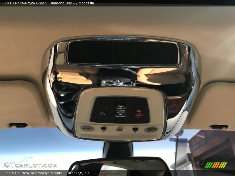 Diamond Black / Moccasin 2010 Rolls-Royce Ghost