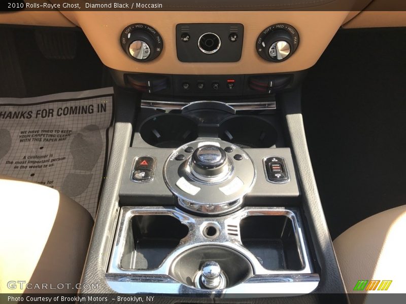 Diamond Black / Moccasin 2010 Rolls-Royce Ghost