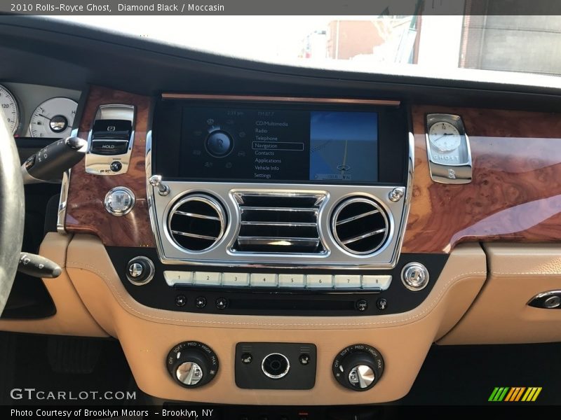 Diamond Black / Moccasin 2010 Rolls-Royce Ghost