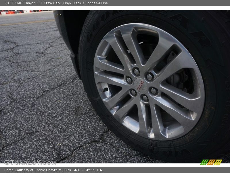 Onyx Black / Cocoa/­Dune 2017 GMC Canyon SLT Crew Cab