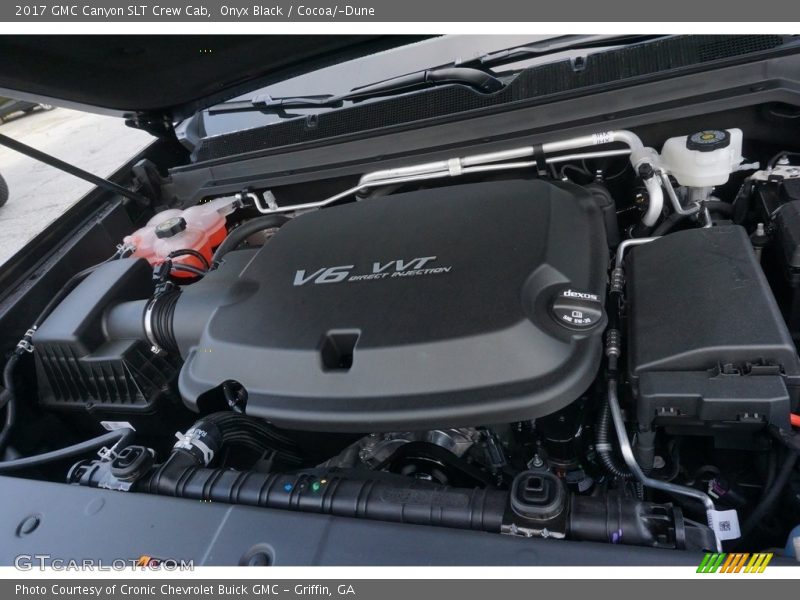 Onyx Black / Cocoa/­Dune 2017 GMC Canyon SLT Crew Cab