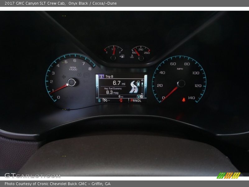Onyx Black / Cocoa/­Dune 2017 GMC Canyon SLT Crew Cab