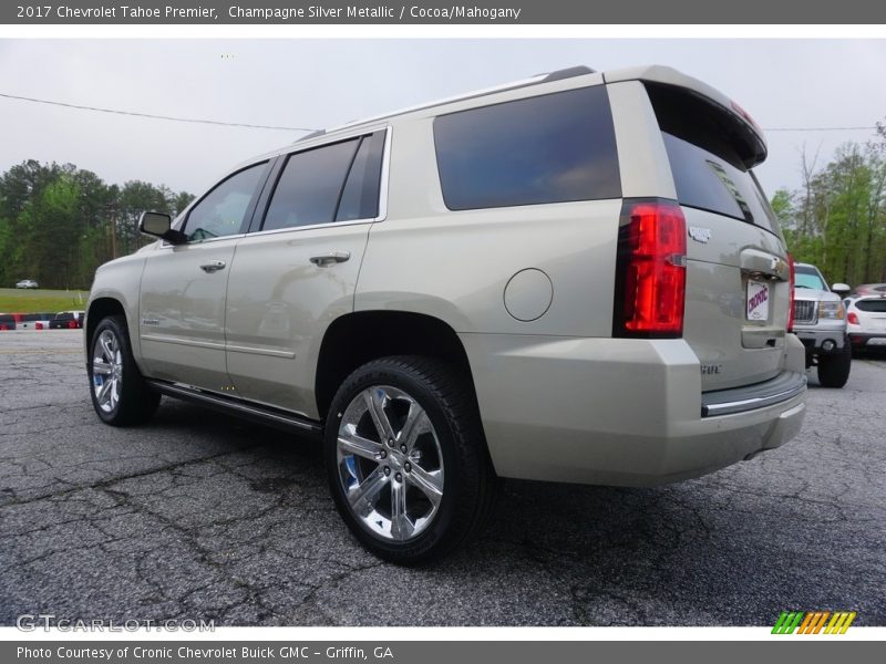 Champagne Silver Metallic / Cocoa/Mahogany 2017 Chevrolet Tahoe Premier