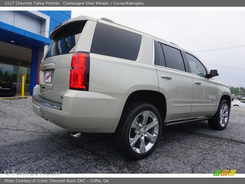 Champagne Silver Metallic / Cocoa/Mahogany 2017 Chevrolet Tahoe Premier