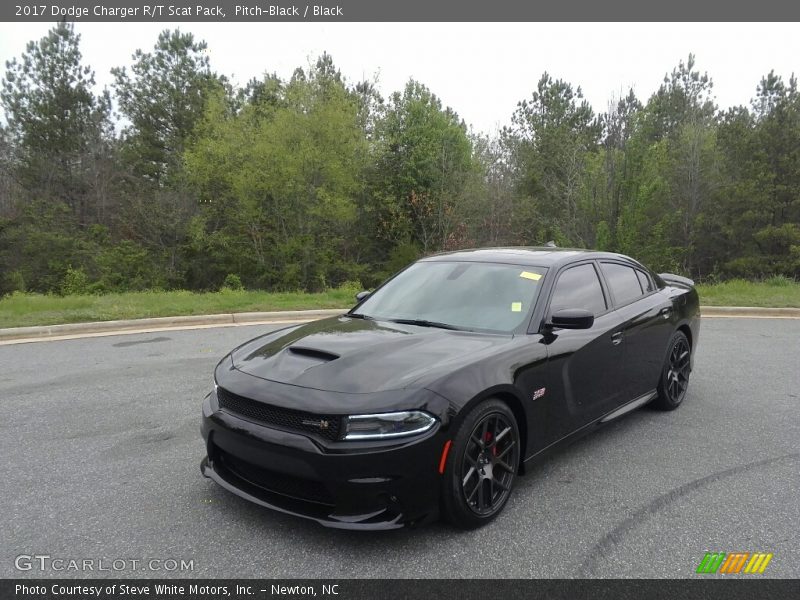 Pitch-Black / Black 2017 Dodge Charger R/T Scat Pack