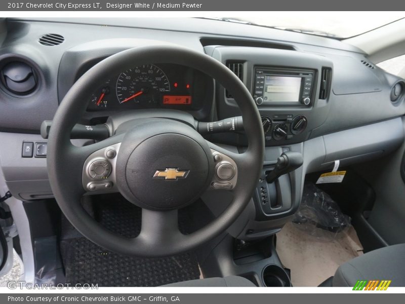 Designer White / Medium Pewter 2017 Chevrolet City Express LT