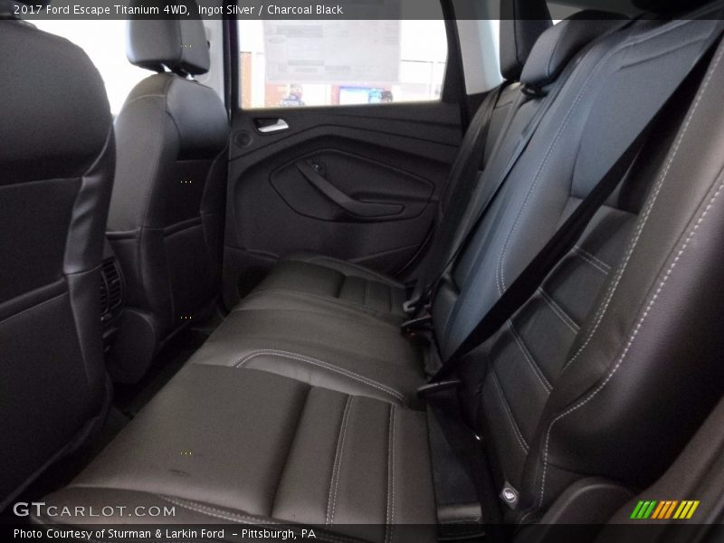 Ingot Silver / Charcoal Black 2017 Ford Escape Titanium 4WD