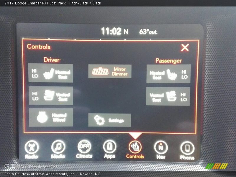 Pitch-Black / Black 2017 Dodge Charger R/T Scat Pack