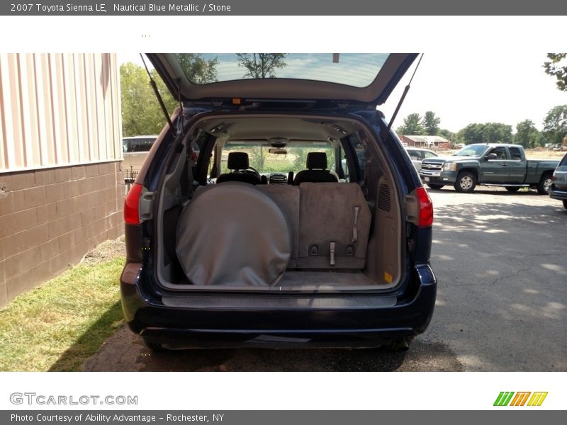 Nautical Blue Metallic / Stone 2007 Toyota Sienna LE