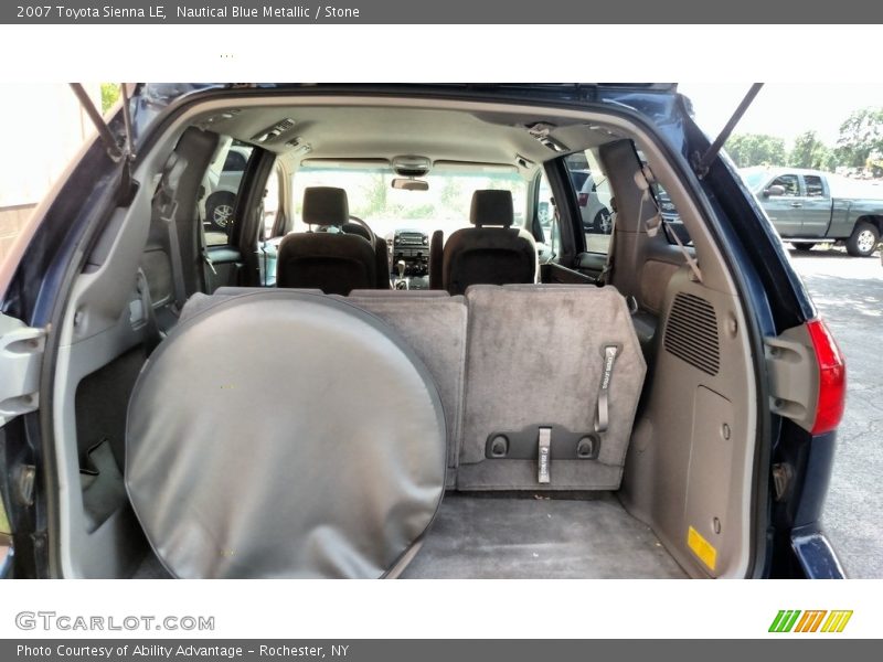 Nautical Blue Metallic / Stone 2007 Toyota Sienna LE