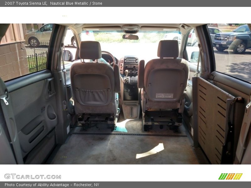 Nautical Blue Metallic / Stone 2007 Toyota Sienna LE