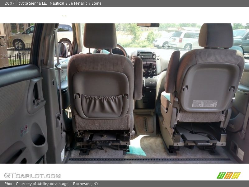 Nautical Blue Metallic / Stone 2007 Toyota Sienna LE