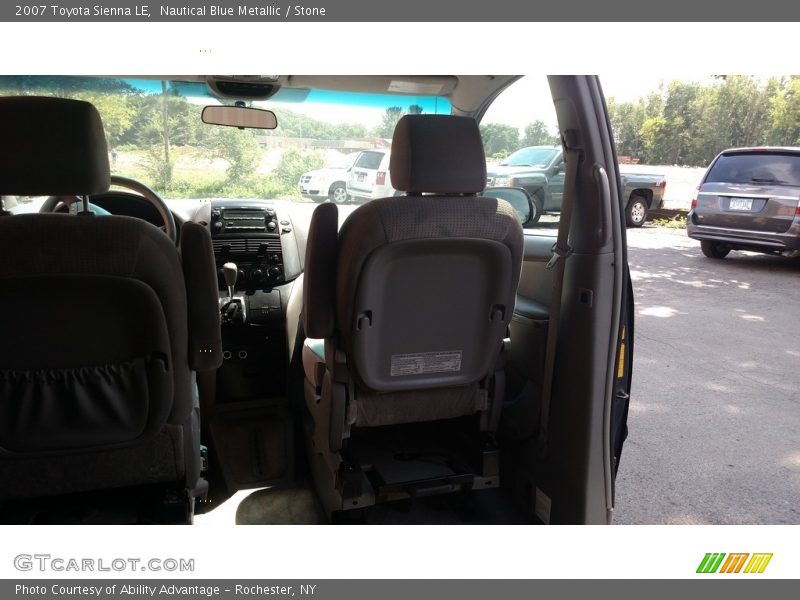 Nautical Blue Metallic / Stone 2007 Toyota Sienna LE