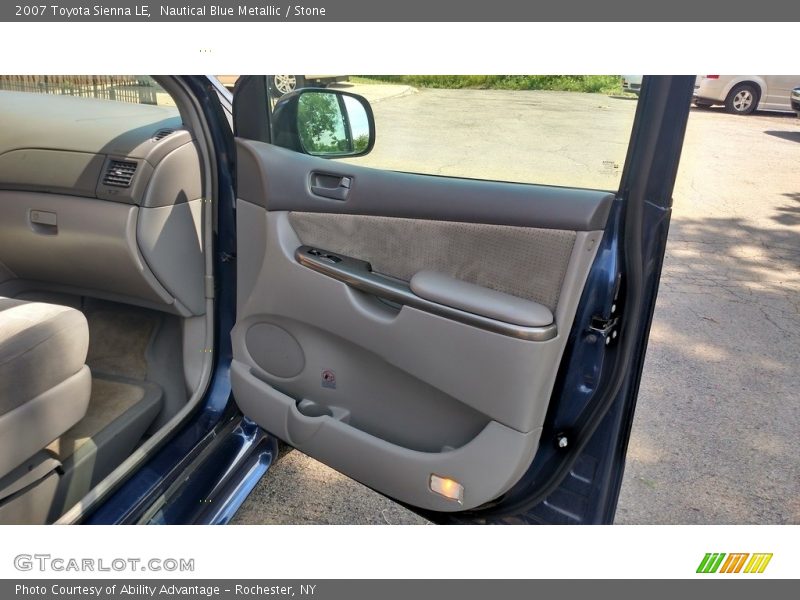 Nautical Blue Metallic / Stone 2007 Toyota Sienna LE