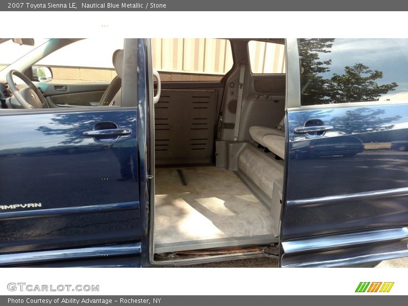 Nautical Blue Metallic / Stone 2007 Toyota Sienna LE