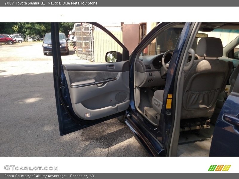 Nautical Blue Metallic / Stone 2007 Toyota Sienna LE