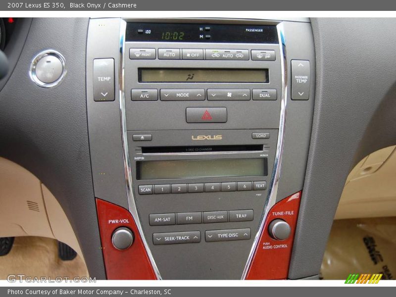 Black Onyx / Cashmere 2007 Lexus ES 350