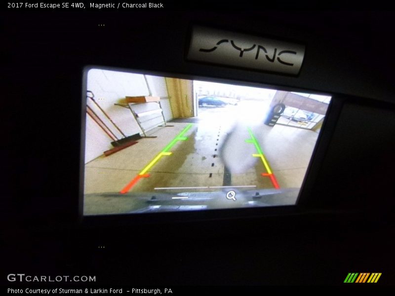 Magnetic / Charcoal Black 2017 Ford Escape SE 4WD