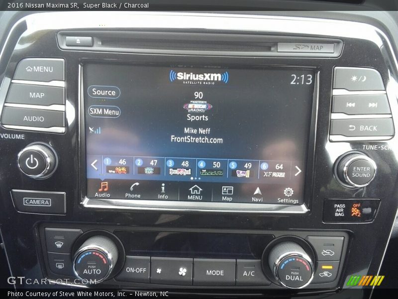 Super Black / Charcoal 2016 Nissan Maxima SR