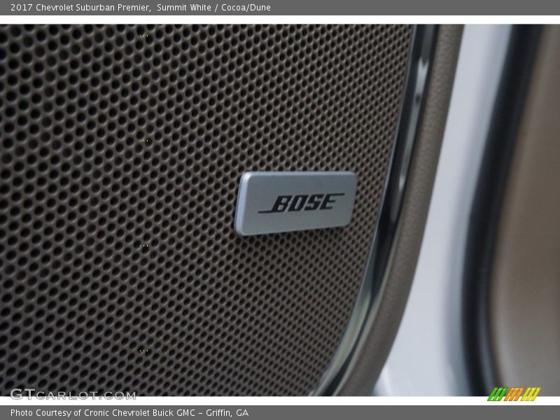 Summit White / Cocoa/Dune 2017 Chevrolet Suburban Premier
