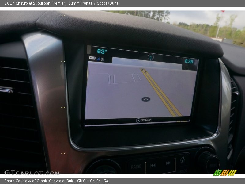 Summit White / Cocoa/Dune 2017 Chevrolet Suburban Premier