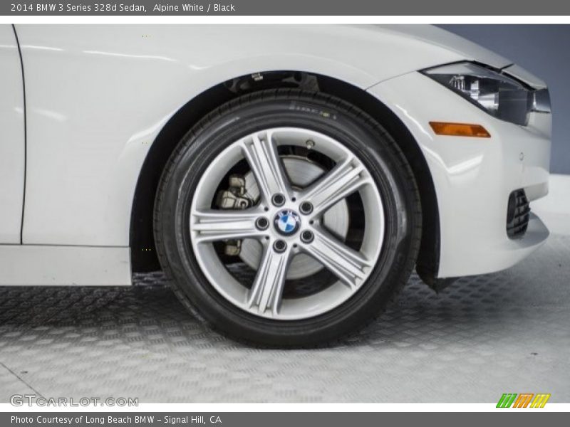 Alpine White / Black 2014 BMW 3 Series 328d Sedan