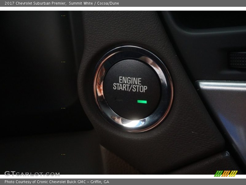 Summit White / Cocoa/Dune 2017 Chevrolet Suburban Premier