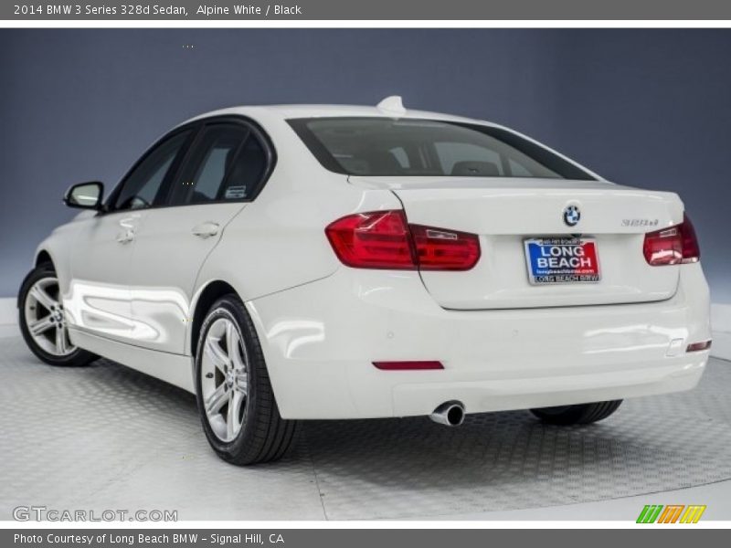 Alpine White / Black 2014 BMW 3 Series 328d Sedan